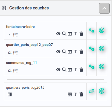 Gestionnaire de couches