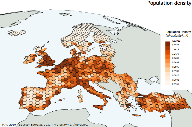 Density map